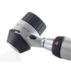HEINE DERMATOSCOPIO DELTA® 20 LED - SET COMPLETE COM MANGO RECARGABLE SET BETA R