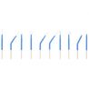 GIMA SET OF 10 ELECTRODES AUTOCLAVABLES - LENGTH 5CM