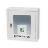 GIMA ARMARISCHE METAL mit ALARMA für DESFIBRILADOR - USO INTERIOR - BLANCO
