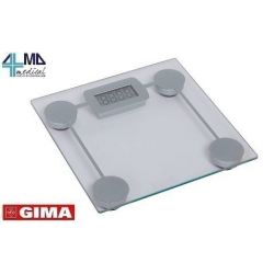 GIMA BASCULA DE SUELO DIGITAL DE VIDRIO