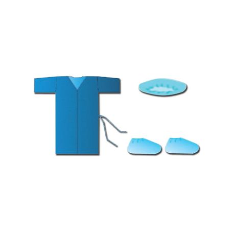 GIMA KIT DE ROUPA DESCARTÁVEL PARA DOENTE - NÃO ESTÉRIL (25 UDS)