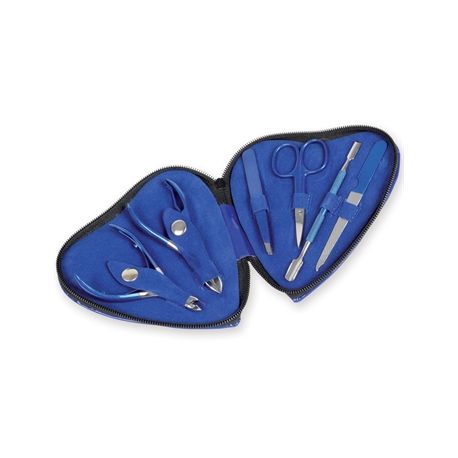 GIMA KIT PODIATRIE IN HARTVORM - BLAUW - 6 STUKS