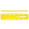 GIMA TABLA ESPINAL CON GANCHOS B-BAK - AMARILLO