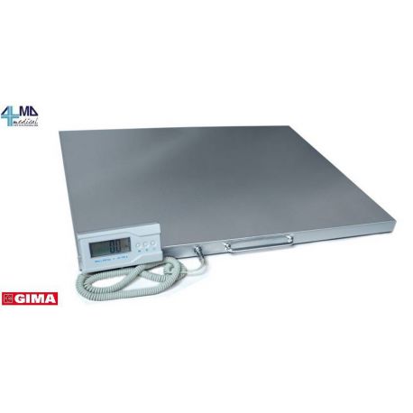 GIMA BASCULA VETERINÁRIO DIGITAL COM PLATAFORMA EM ACCIAIO INOX - 300KG