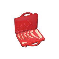 GIMA EMERGENCY CASE 6 BLADES + PLASTIC HANDLE