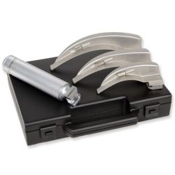 GIMA SET von LARINGOSCOPIO mit 3 MAN MC-INTOSH 2-3-4 - ADULTS