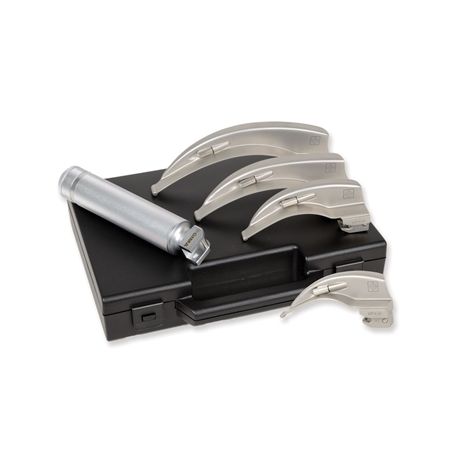 GIMA SET VON LARINGOSCOPIO MIT 4 MAN MC-INTOSH 1-2-3-4 - ADULTS
