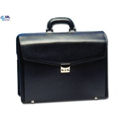 GIMA MALETIN DE MEDICO USO PROFESIONAL MODELO DIPLOMATICO - DE PIEL- NEGRO