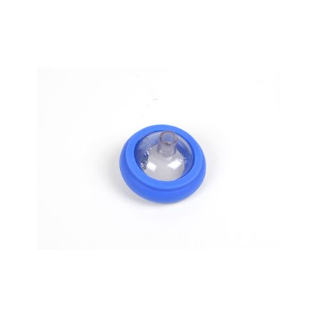 AMBU MÁSCARA DE SILICONA TRANSPARENTE Nº0A - RECIEN NACIDOS - AZUL