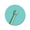 GIMA MICRO LOOP - GREEN (50 PCS)