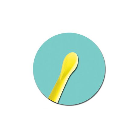 GIMA CERASPOON - YELLOW (50 PCS)