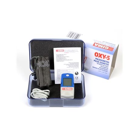 GIMA PULSIOXÍMETRO DEDO OXY 5 - INFORMATIONEN VON PERFUSION UND ALARMAS